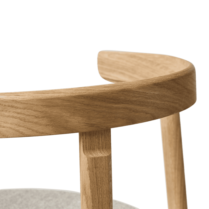 Silla Lunar, Roble-Hallingdal 65-0227 Form & Refine