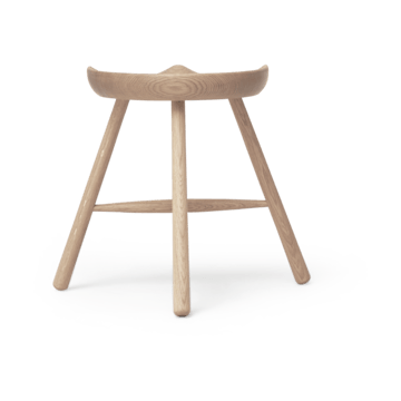 Silla Shoemaker Chair No. 49 - Roble aceitado blanco - Form & Refine