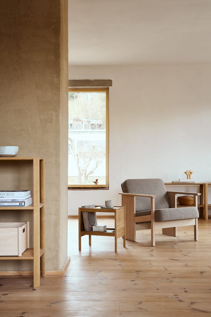 Sillón Block, Roble blanco-Hallingdal 65-0227 Form & Refine