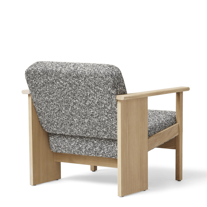 Sillón Block, Roble blanco-Zero 0004 Form & Refine