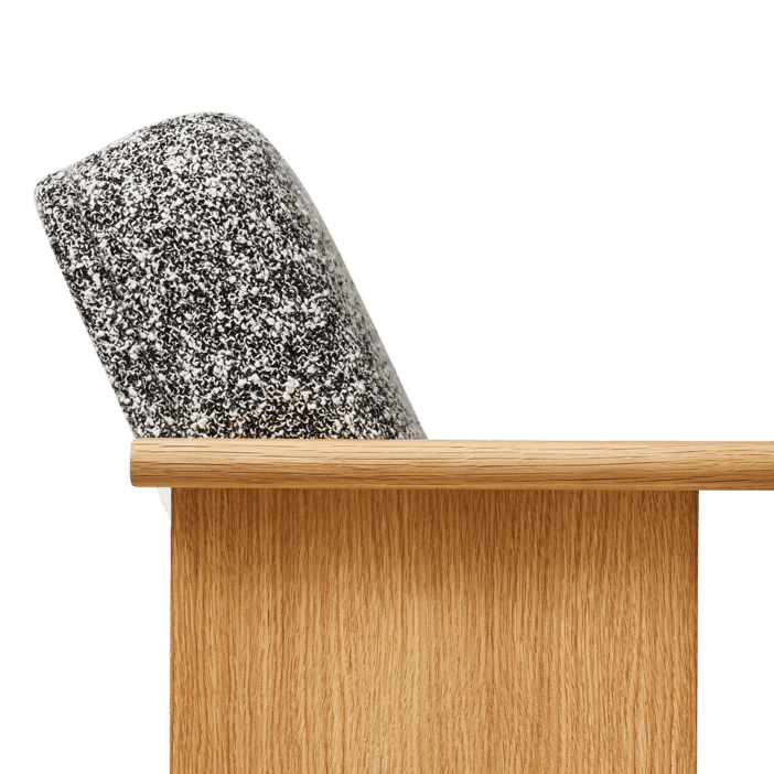Sillón Block, Roble-Zero 0004 Form & Refine
