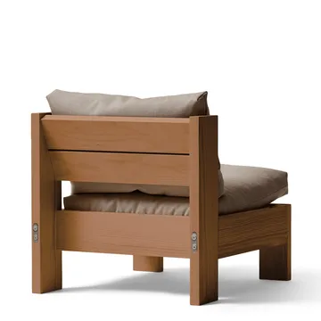 Sillón lounge Icon - Technicolor 0370-deep brown pino - Form & Refine