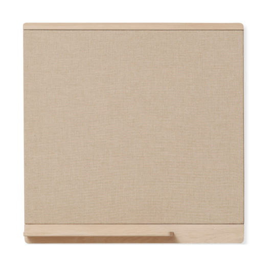 Tablón de corcho Rim 75x75 cm - Roble blanco - Form & Refine