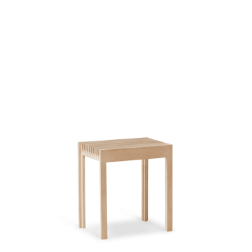 Taburete Lightweight  40x45 cm - Roble blanco - Form & Refine