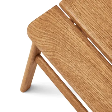 Taburete redondo Angle Standard 45 cm - Roble, Ø32x46 cm - Form & Refine
