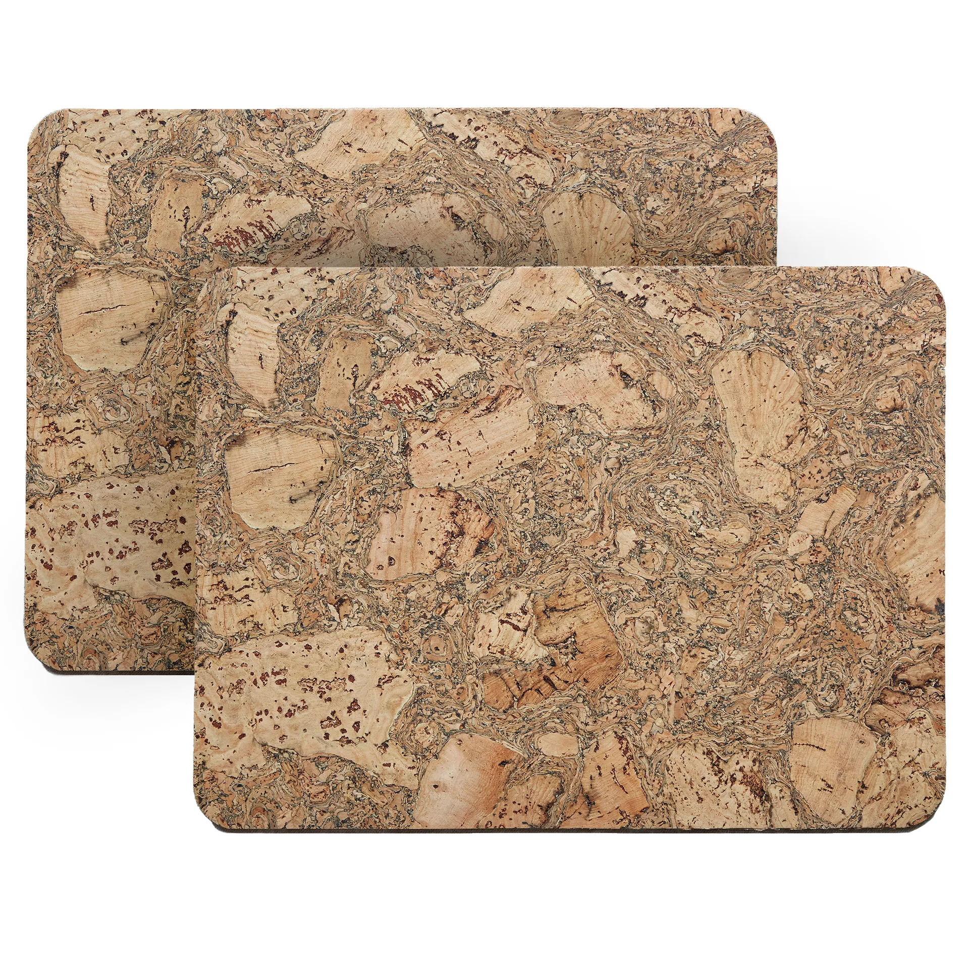 2 Manteles individuales Cork 30x40 cm, Natural Formgatan