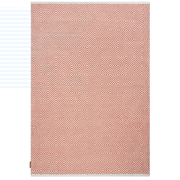 Alfombra Diamond 200x300 cm - Burnt orange - Formgatan