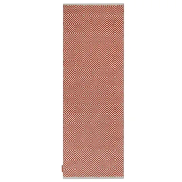 Alfombra Diamond 70x200 cm - Burnt orange - Formgatan