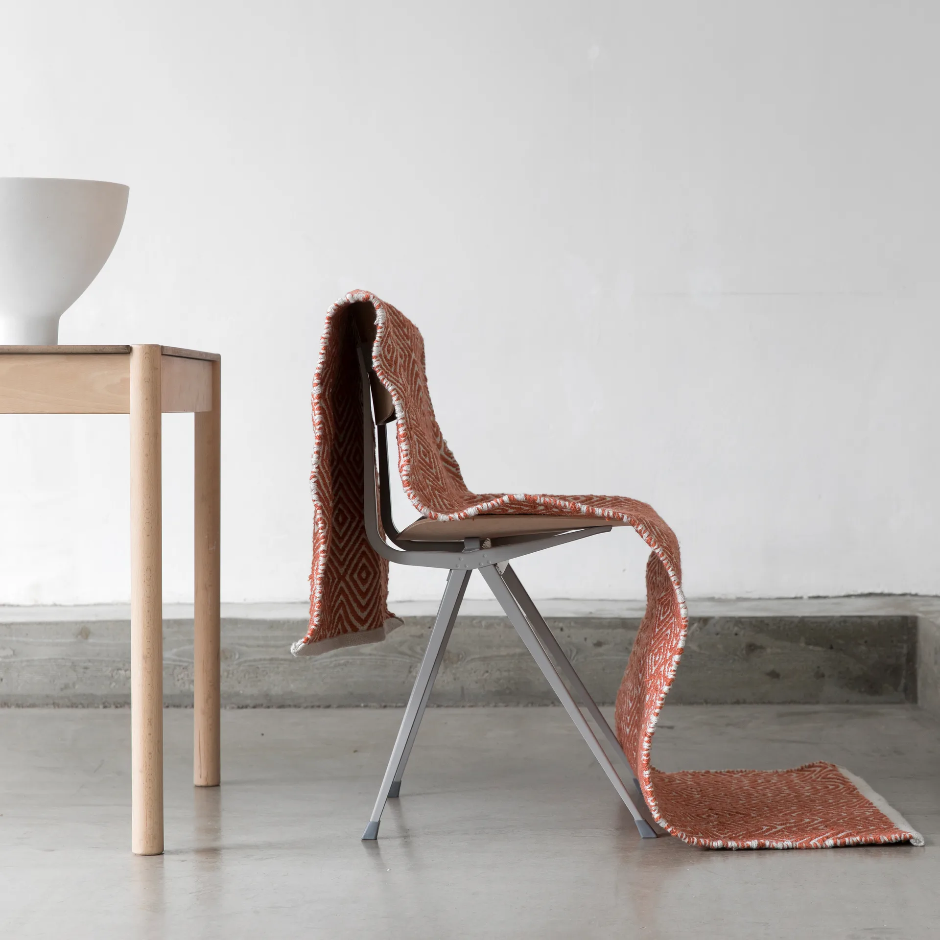 Alfombra Diamond 70x200 cm, Burnt orange Formgatan