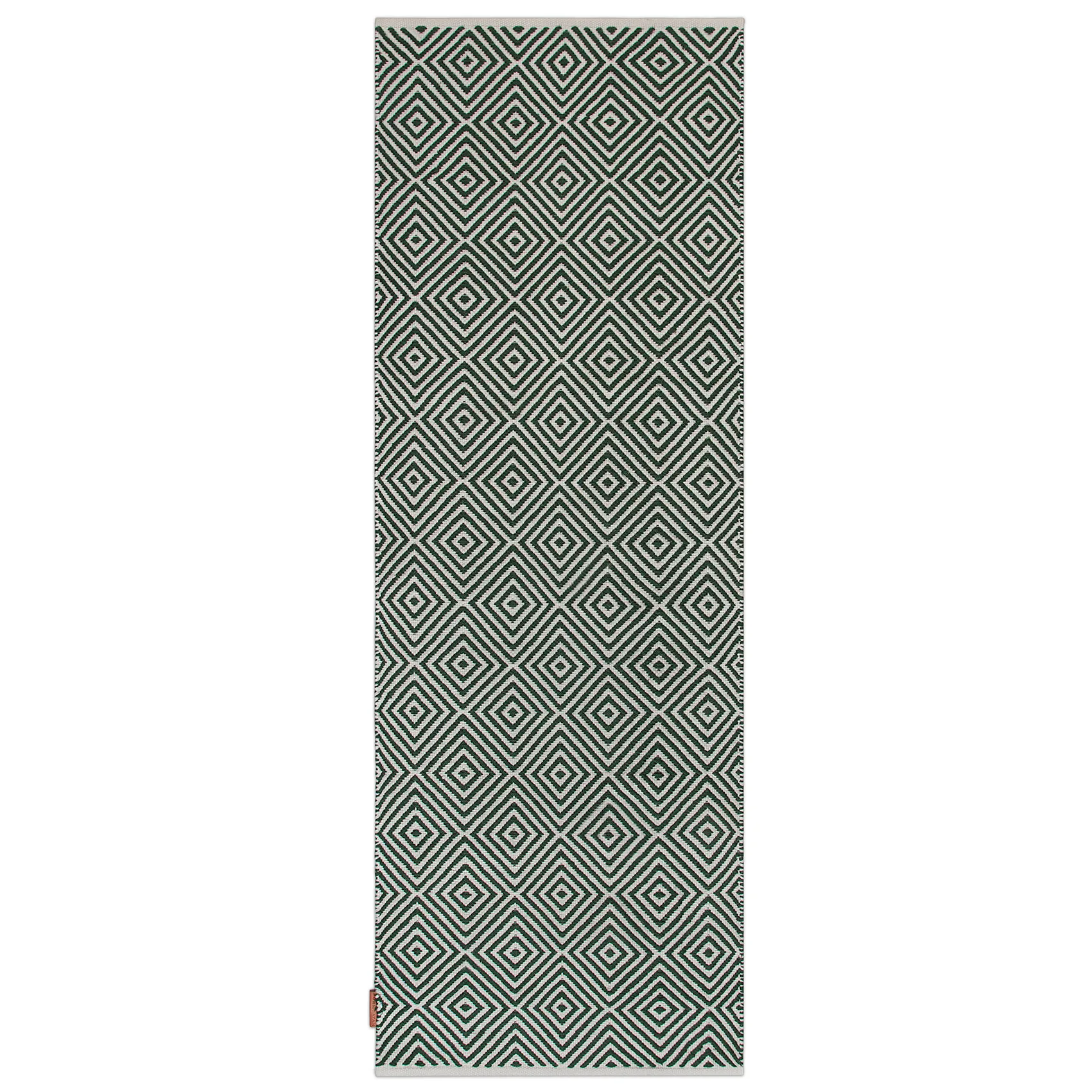 Alfombra Diamond 70x200 cm, Green Formgatan