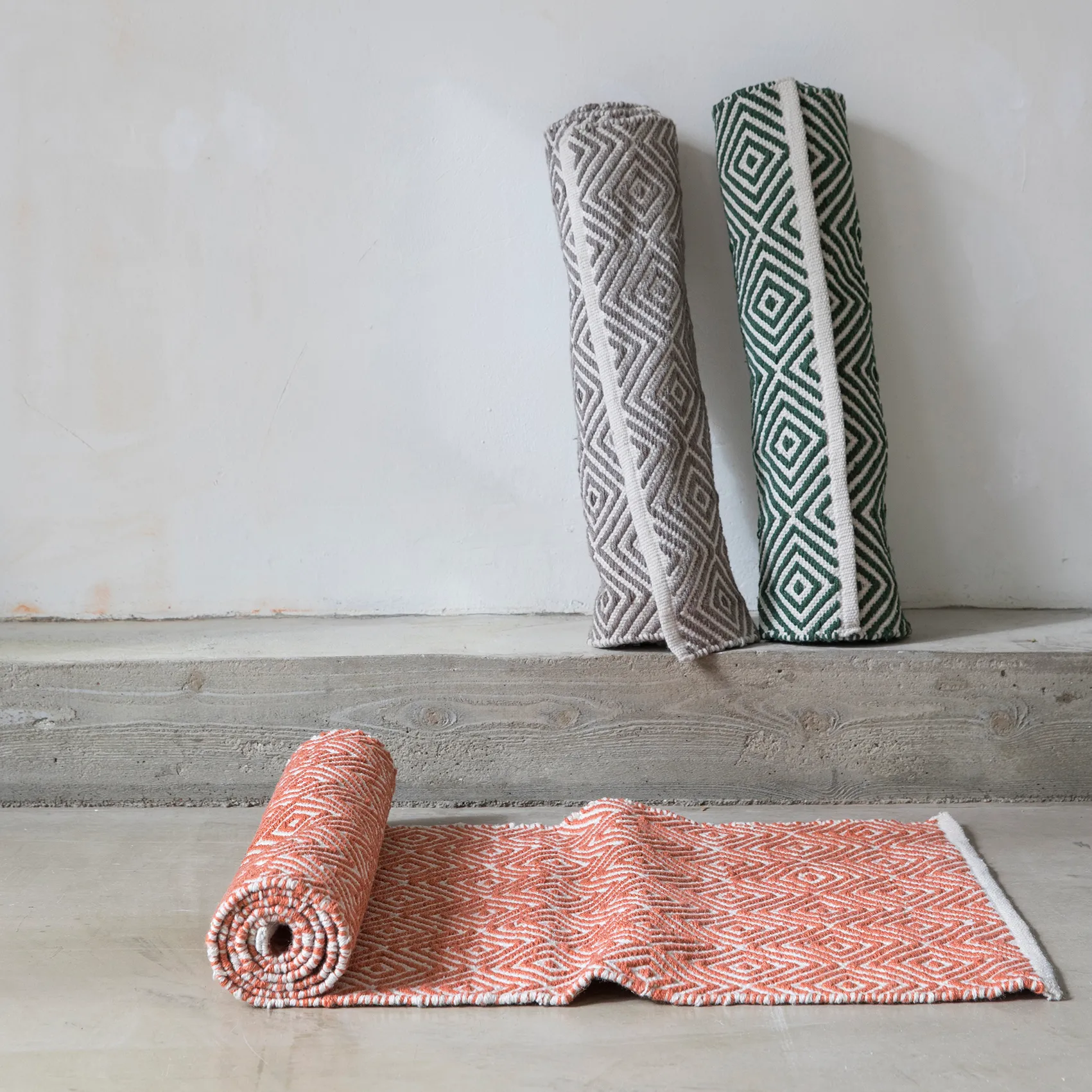 Alfombra Diamond 70x200 cm, Green Formgatan