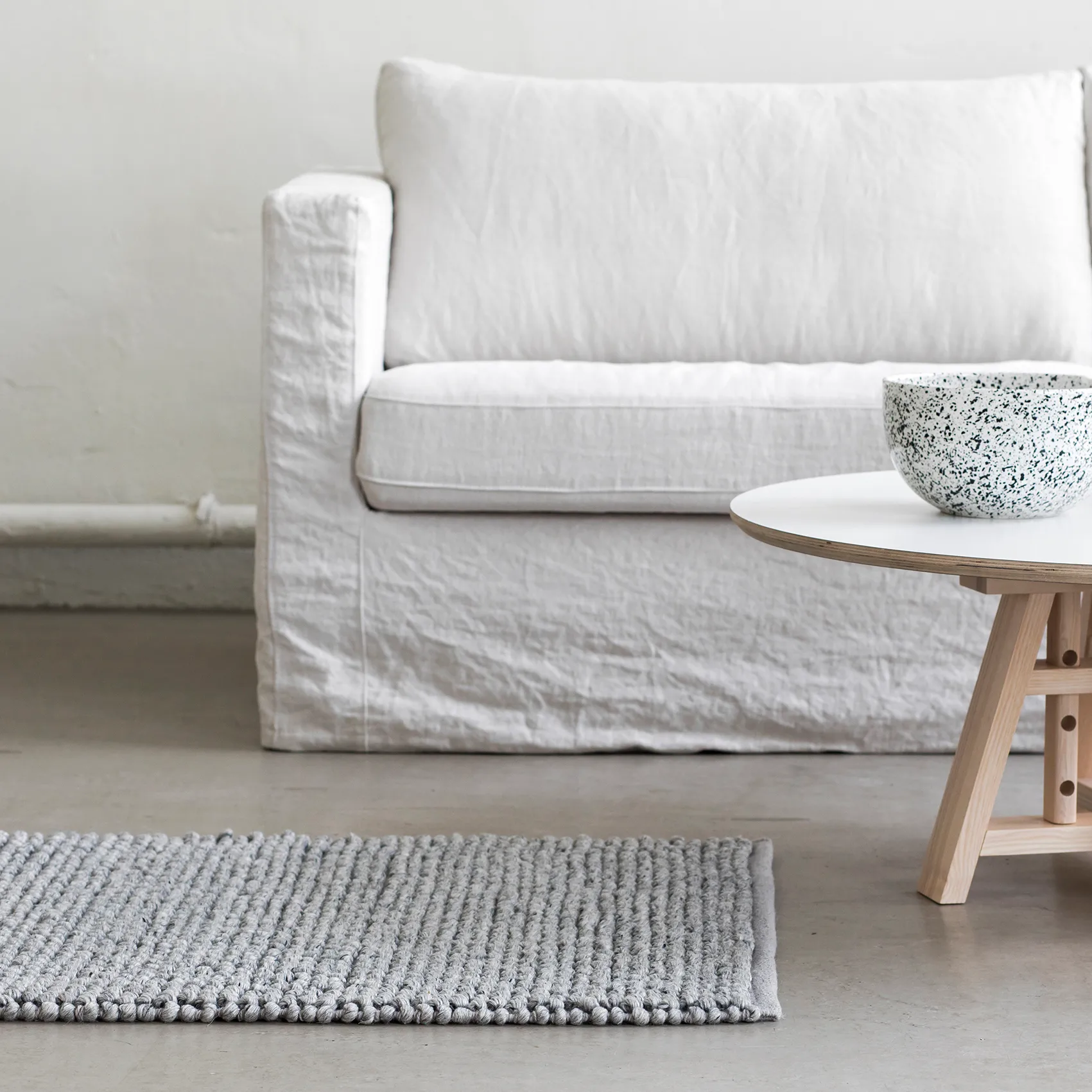 Alfombra Loop 70x200 cm, Grey Formgatan