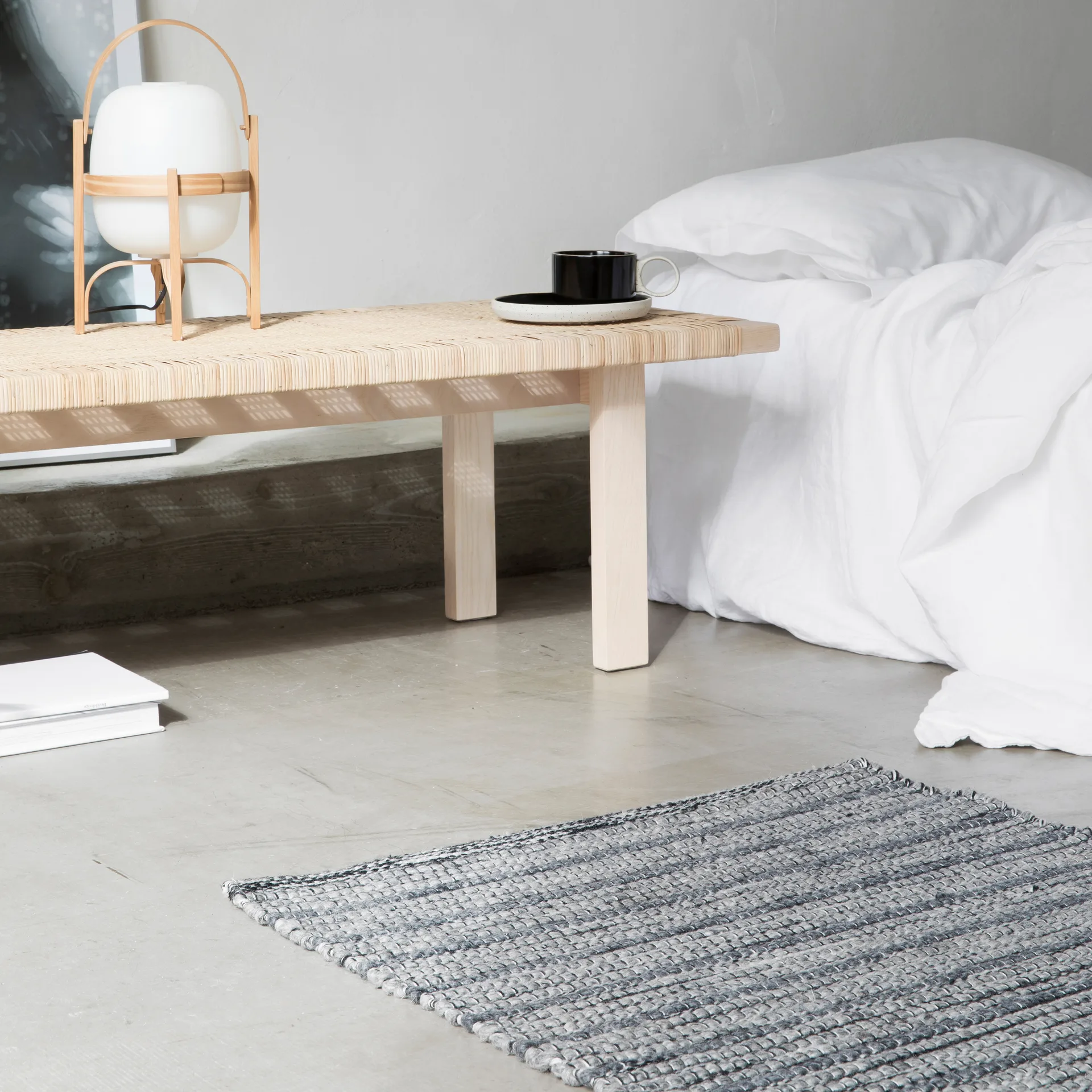 Alfombra Stripe 70x200 cm, Grey Formgatan