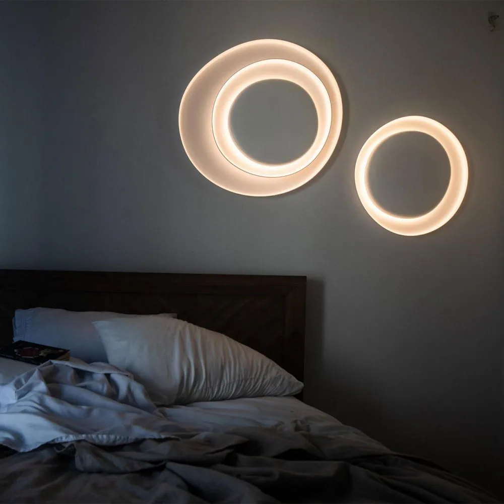 Aplique de pared Bahia Mini, Blanco, LED Foscarini