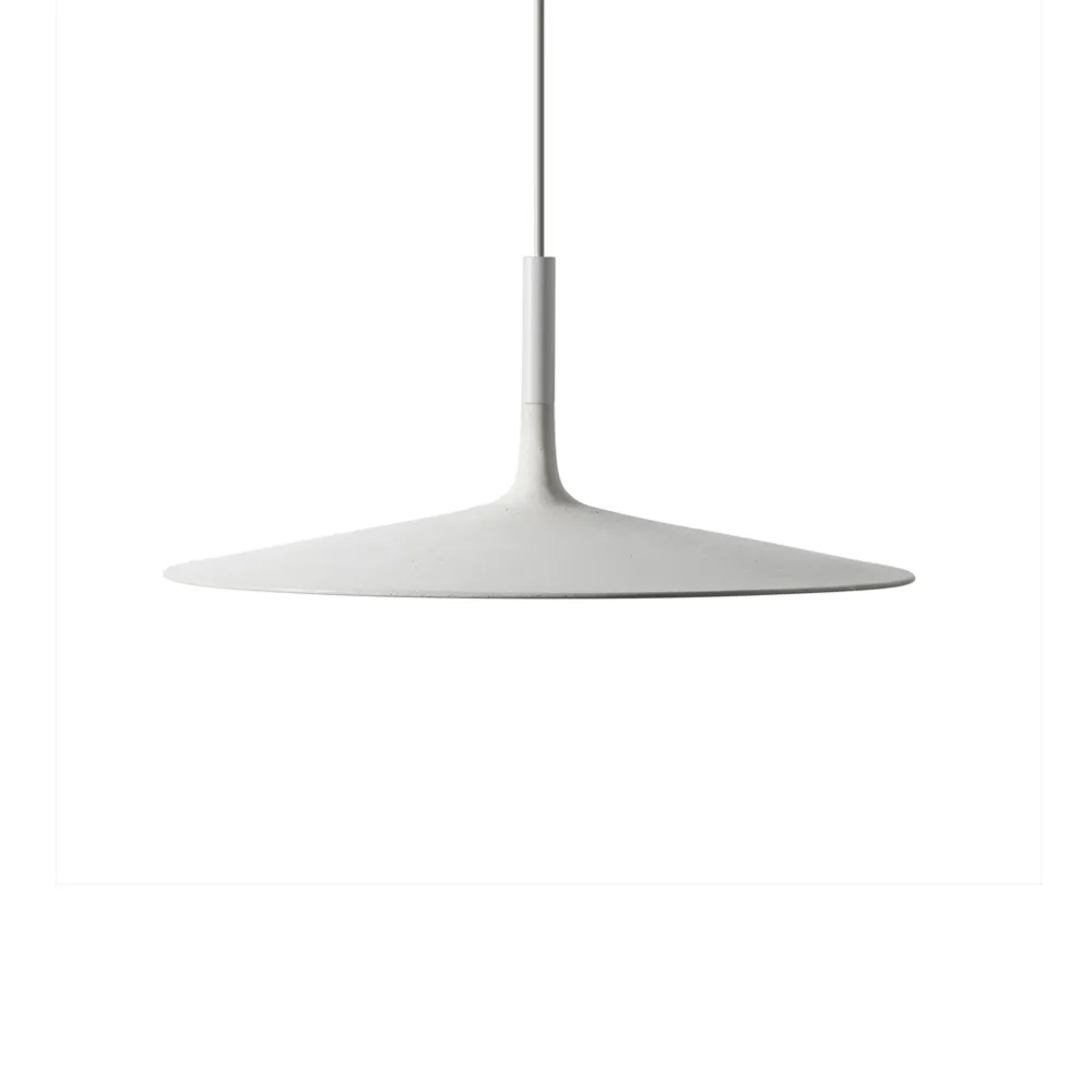 Lámpara colgante Aplomb Large , Hormigón blanco Foscarini