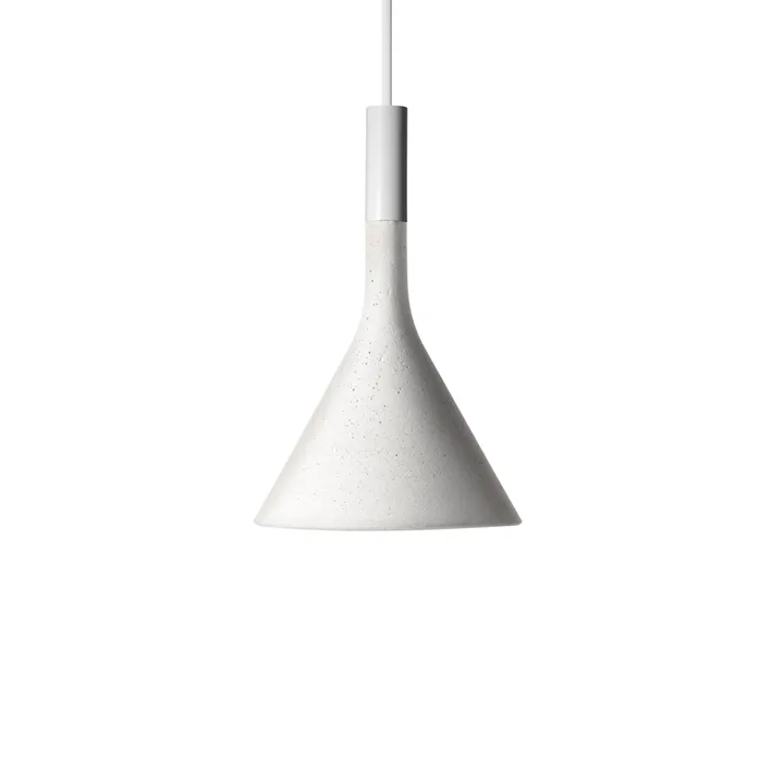 Lámpara colgante Aplomb mini  - Blanco, hormigón blanco - Foscarini