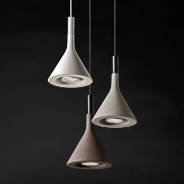 Lámpara colgante Aplomb mini  - Gris, hormigón gris - Foscarini