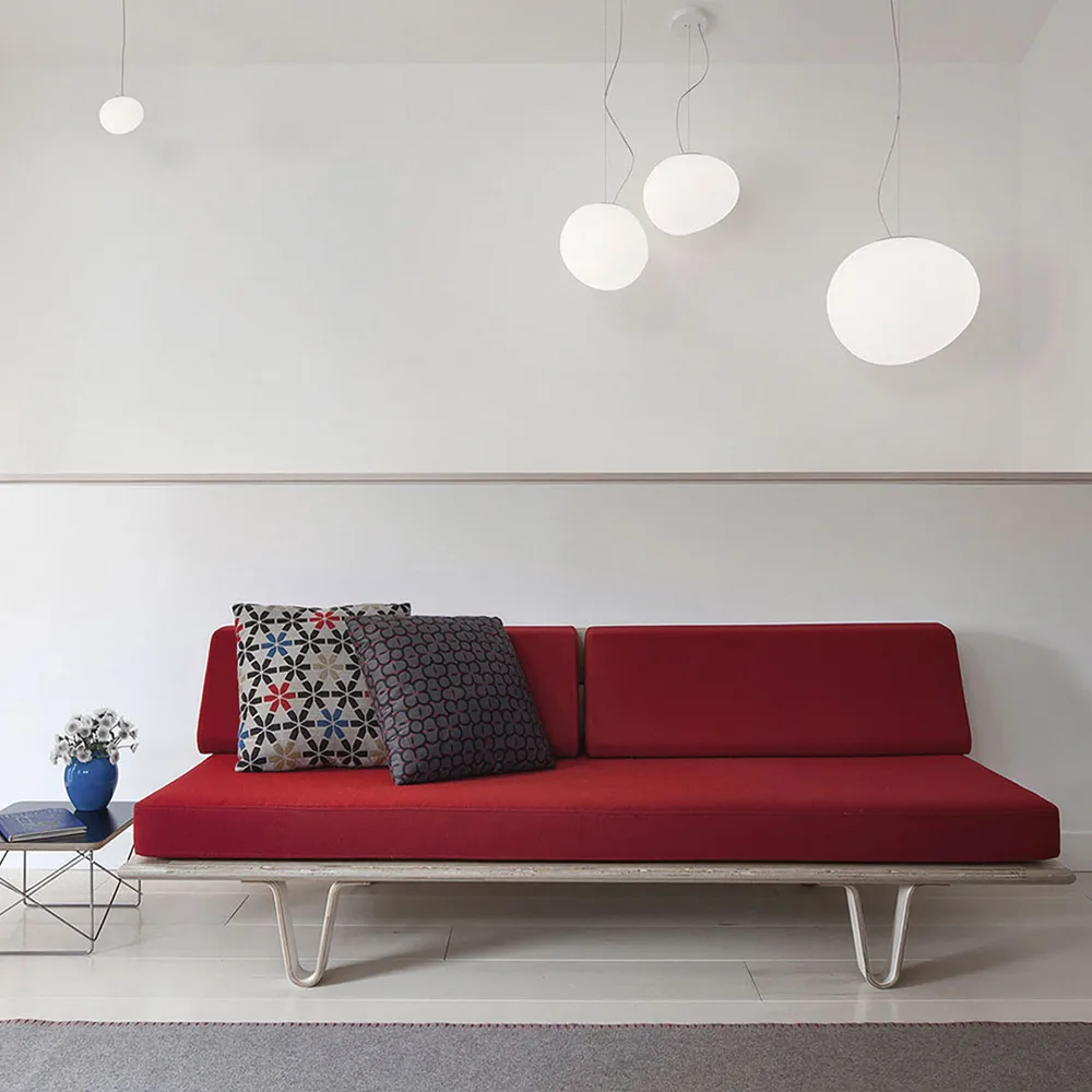 Lámpara colgante Gregg grande , Blanco Foscarini