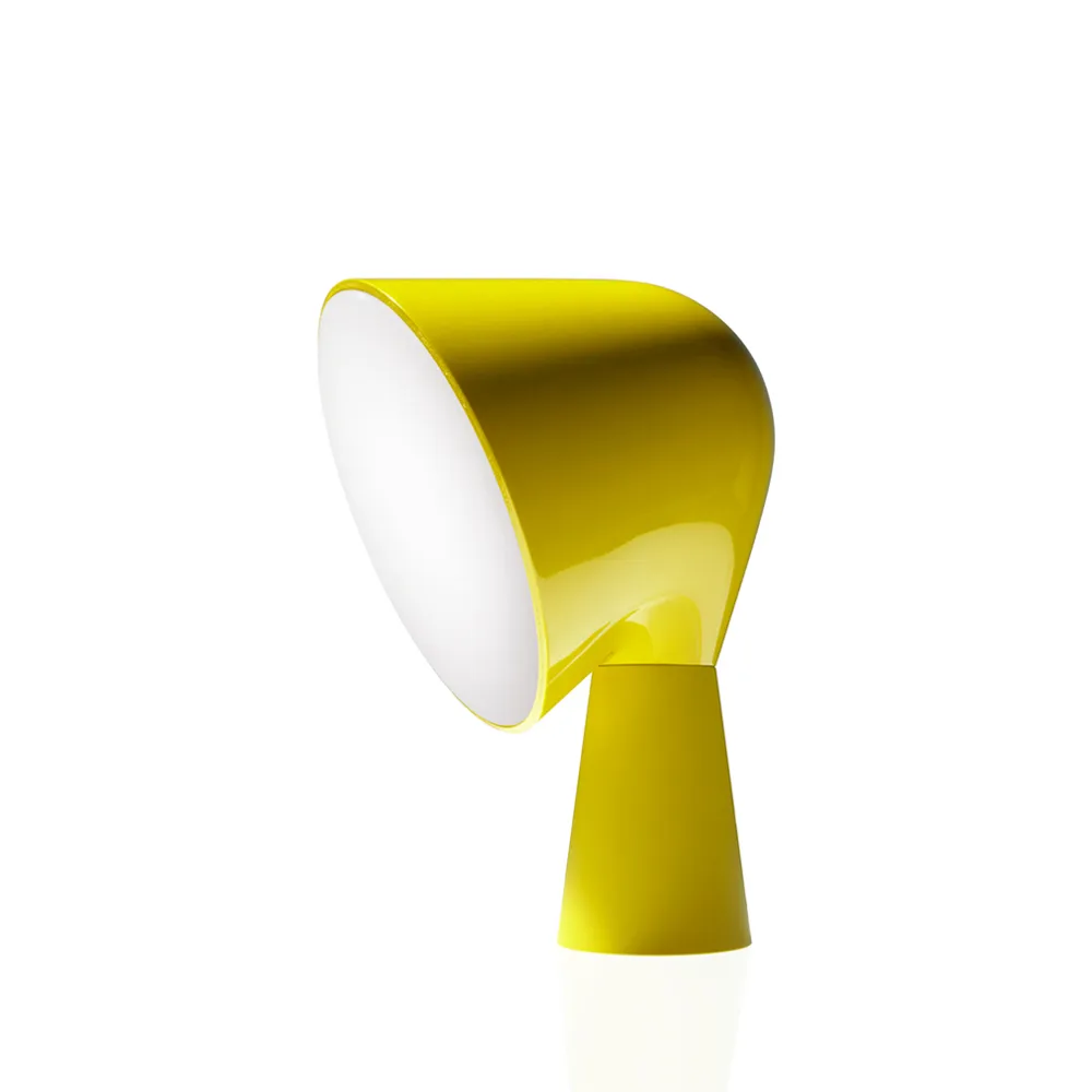 Lámpara de mesa Binic, Amarillo Foscarini