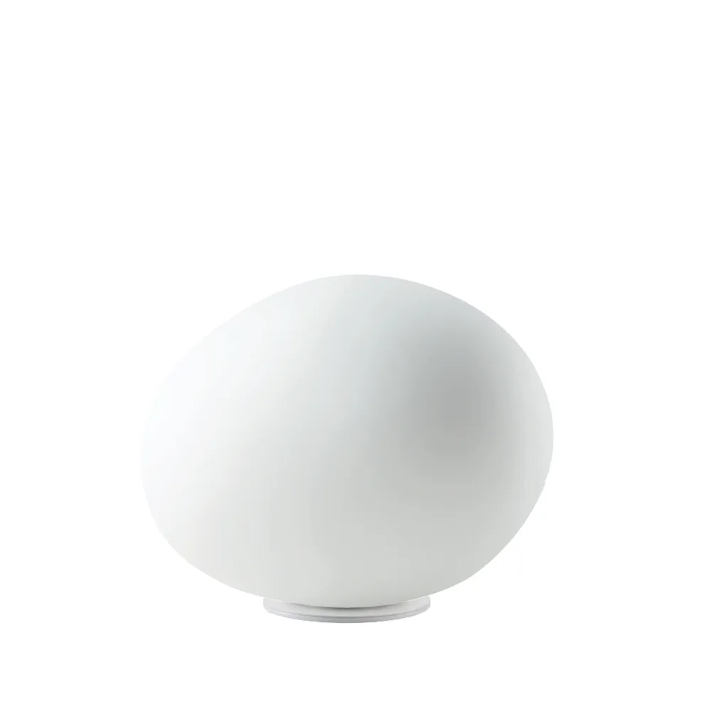 Lámpara de mesa Gregg midi , Blanco, LED Foscarini