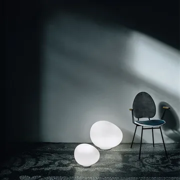 Lámpara de mesa Gregg midi  - Blanco, LED - Foscarini