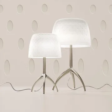 Lámpara de mesa Lumiere 30th Piccola regulable - Champán, pastillas - Foscarini