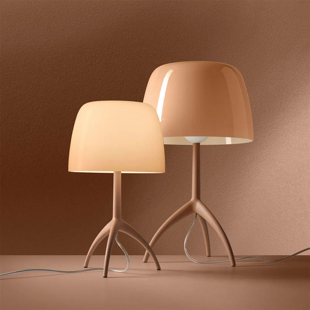 Lámpara de mesa Lumiere Nuances , Creta, pequeña Foscarini