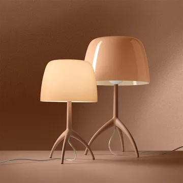 Lámpara de mesa Lumiere Nuances  - Creta, pequeña - Foscarini