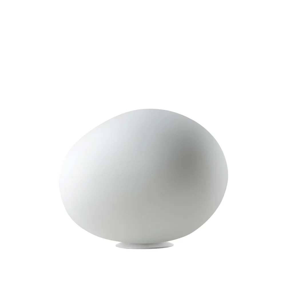 Lámpara de mesa Poly Gregg XL , Blanco Foscarini