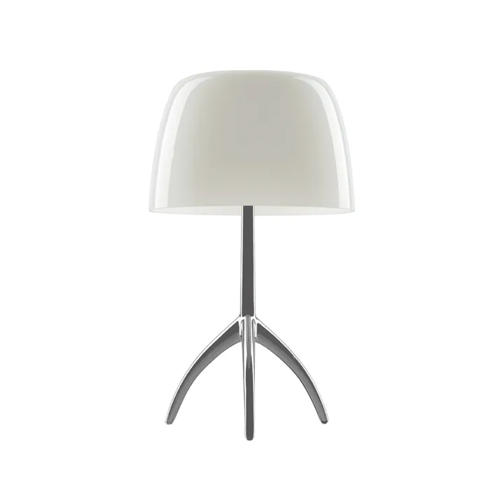 Lámpara de mesa regulable Lumiere Grande  - Blanco cálido, aluminio - Foscarini