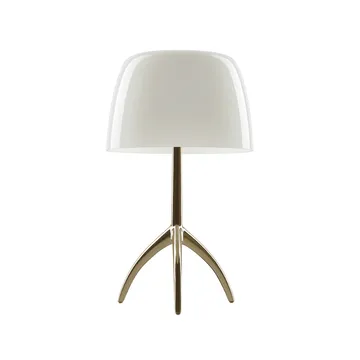 Lámpara de mesa regulable Lumiere Grande  - Blanco cálido, champán - Foscarini