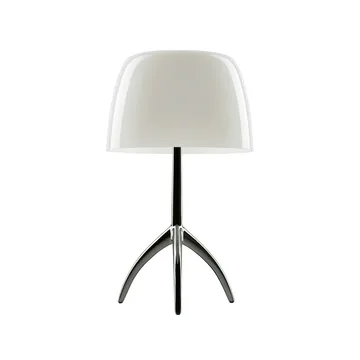 Lámpara de mesa regulable Lumiere Grande  - Blanco cálido, negro comado - Foscarini