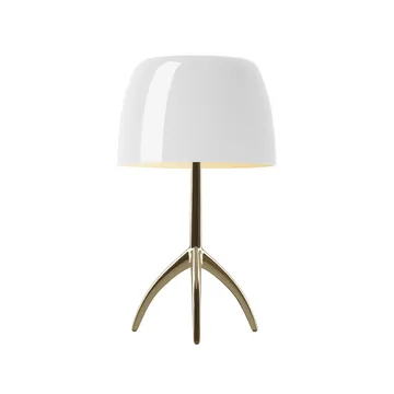 Lámpara de mesa regulable Lumiere Grande  - Blanco, champán - Foscarini