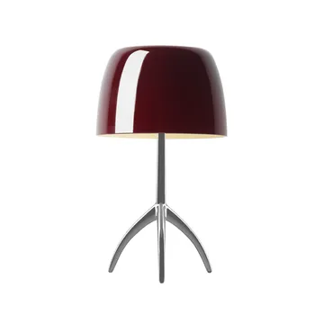 Lámpara de mesa regulable Lumiere Grande  - Rojo cereza, aluminio - Foscarini