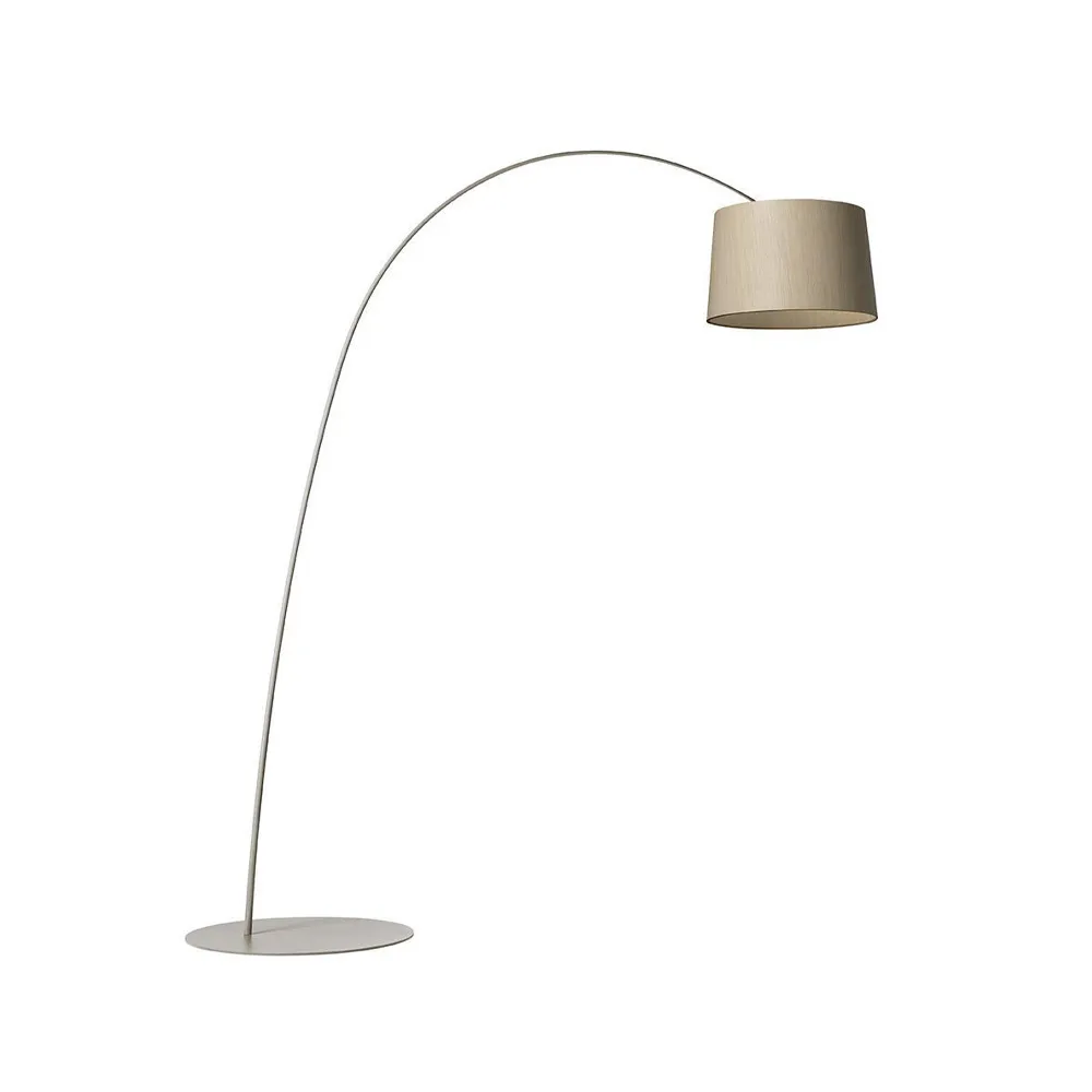 Lámpara de pie Twiggy Wood, Greige Foscarini