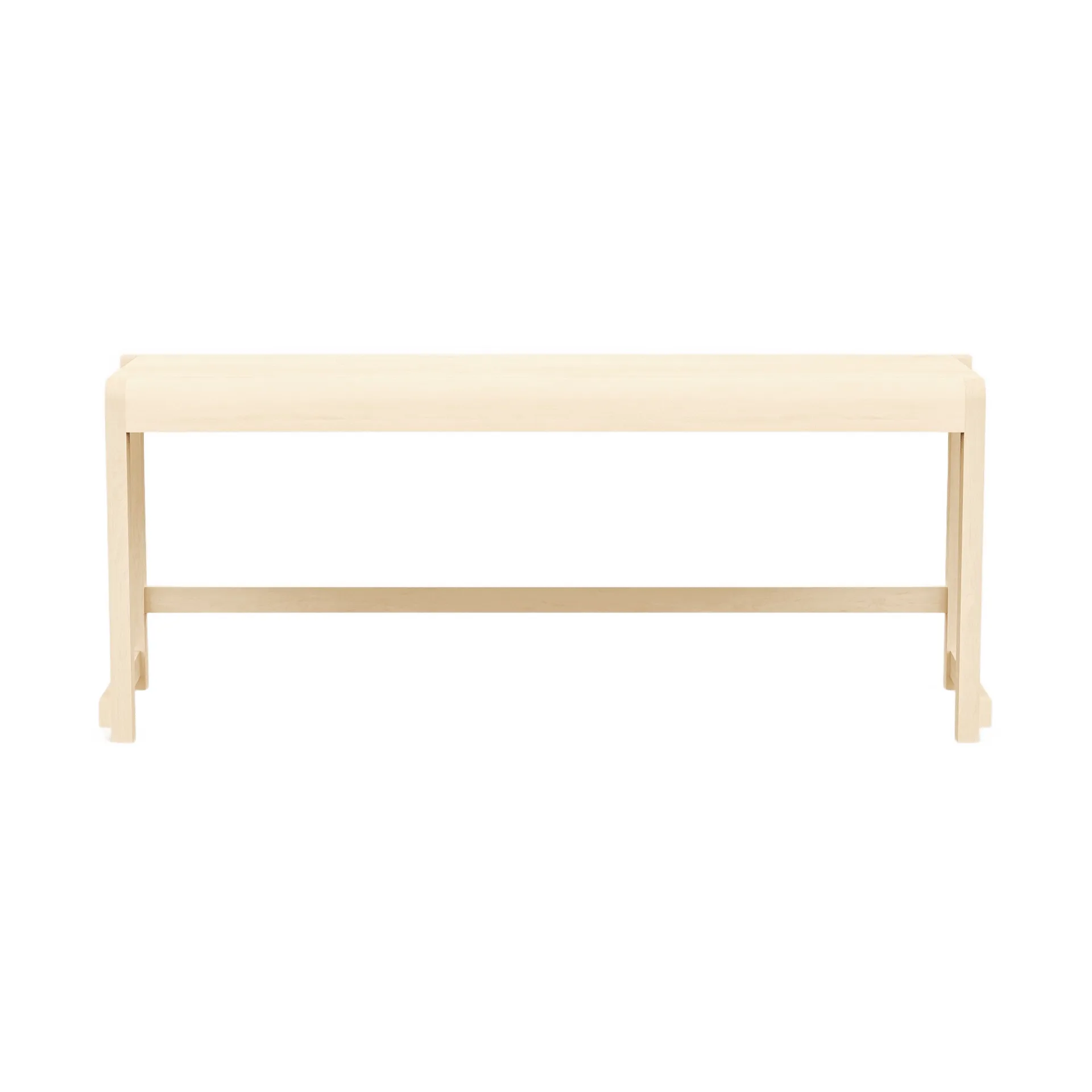 Banco Bench 01, Abedul, 114,6x37x46 cm FRAMA