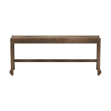 Banco Bench 01 - Abedul marrón oscuro, 114,6x37x46 cm - FRAMA