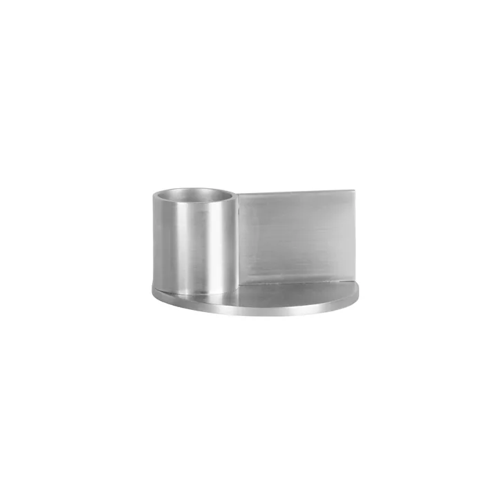 Candelabro Fundament - Molde 1, acero inoxidable, 6x6x3 cm - FRAMA
