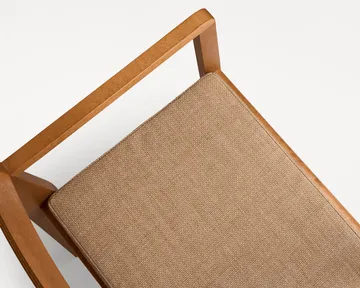 Cojín Armrest Chair 01 para silla con reposabrazos - Camel, 47x37x4 cm - FRAMA