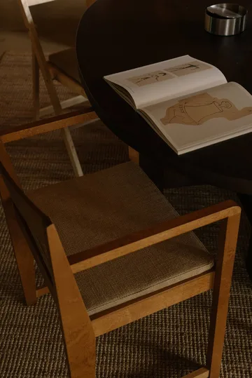 Cojín Armrest Chair 01 para silla con reposabrazos - Camel, 47x37x4 cm - FRAMA