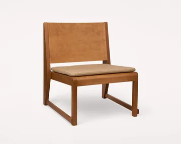 Cojín Easy Chair 01 para sillón - Camel, 54x52x3 cm - FRAMA