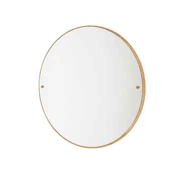 Espejo CM Circle - Roble, large, Ø70 cm - FRAMA