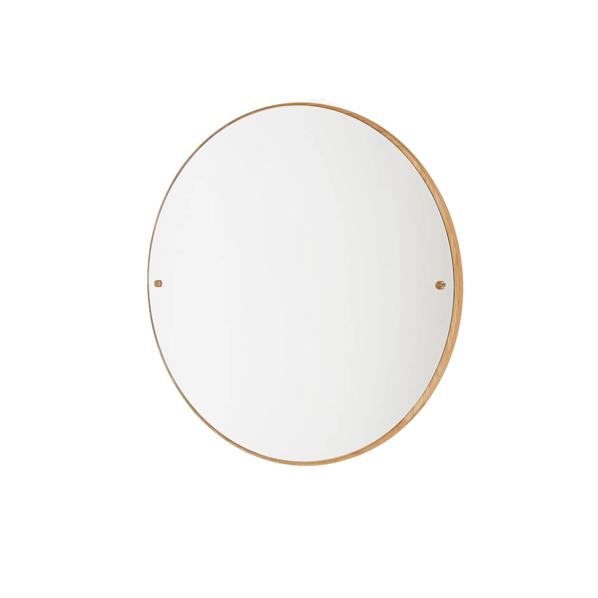 Espejo CM Circle, Roble, medium, Ø60 cm FRAMA