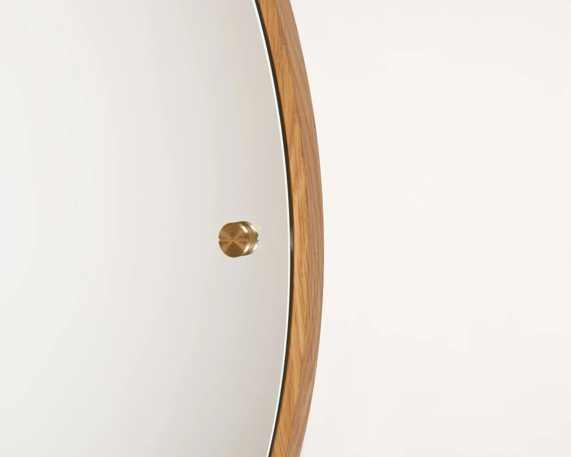 Espejo CM Circle, Roble, medium, Ø60 cm FRAMA