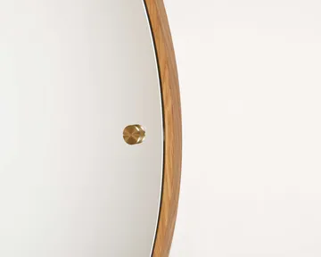 Espejo CM Circle - Roble, medium, Ø60 cm - FRAMA