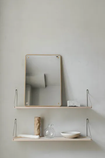 Espejo RM-1 Rectangular - Roble, small, 58x40 cm - FRAMA
