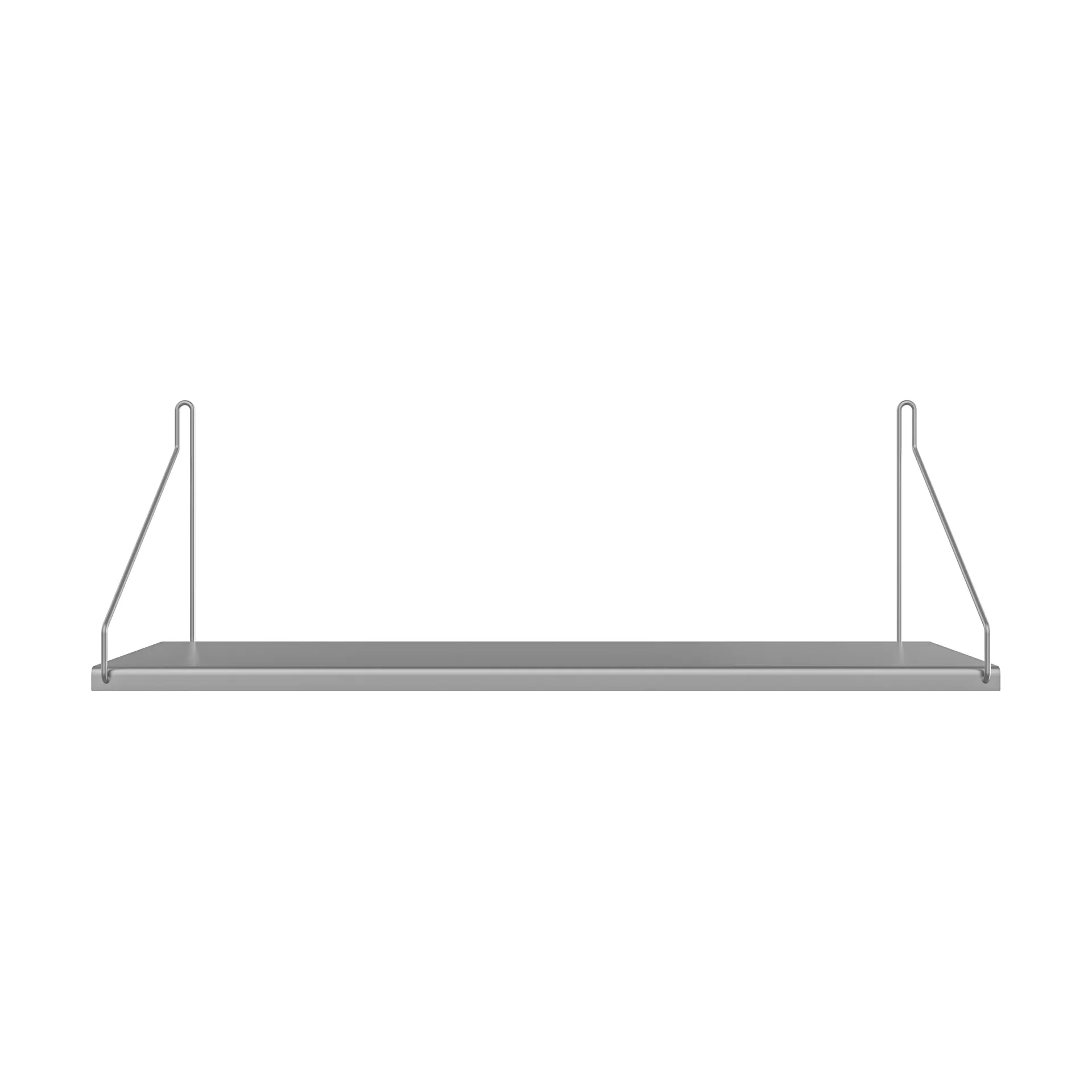 Estante de pared Single Shelf, Acero inoxidable, 60x20 cm FRAMA