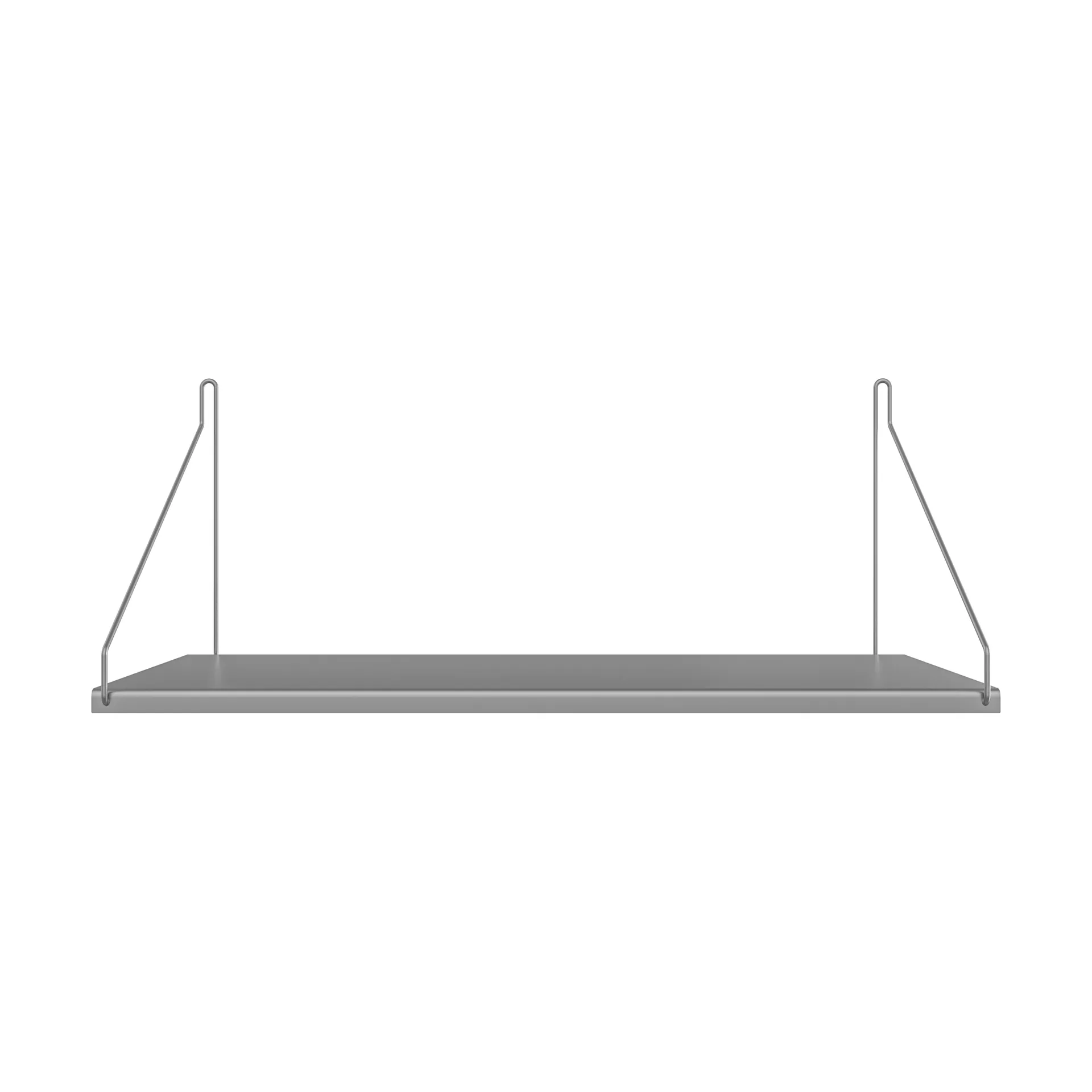 Estante de pared Single Shelf, Acero inoxidable, 60x27 cm FRAMA