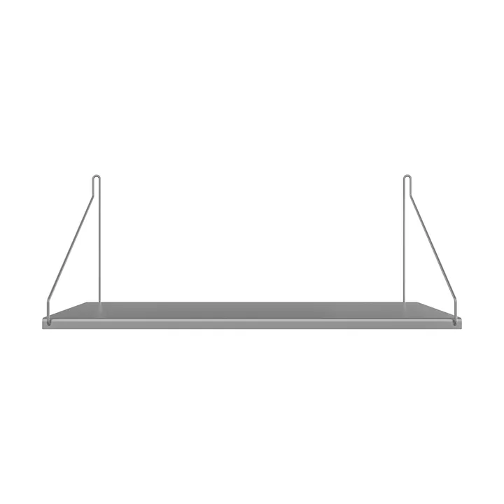 Estante de pared Single Shelf - Acero inoxidable, 60x27 cm - FRAMA