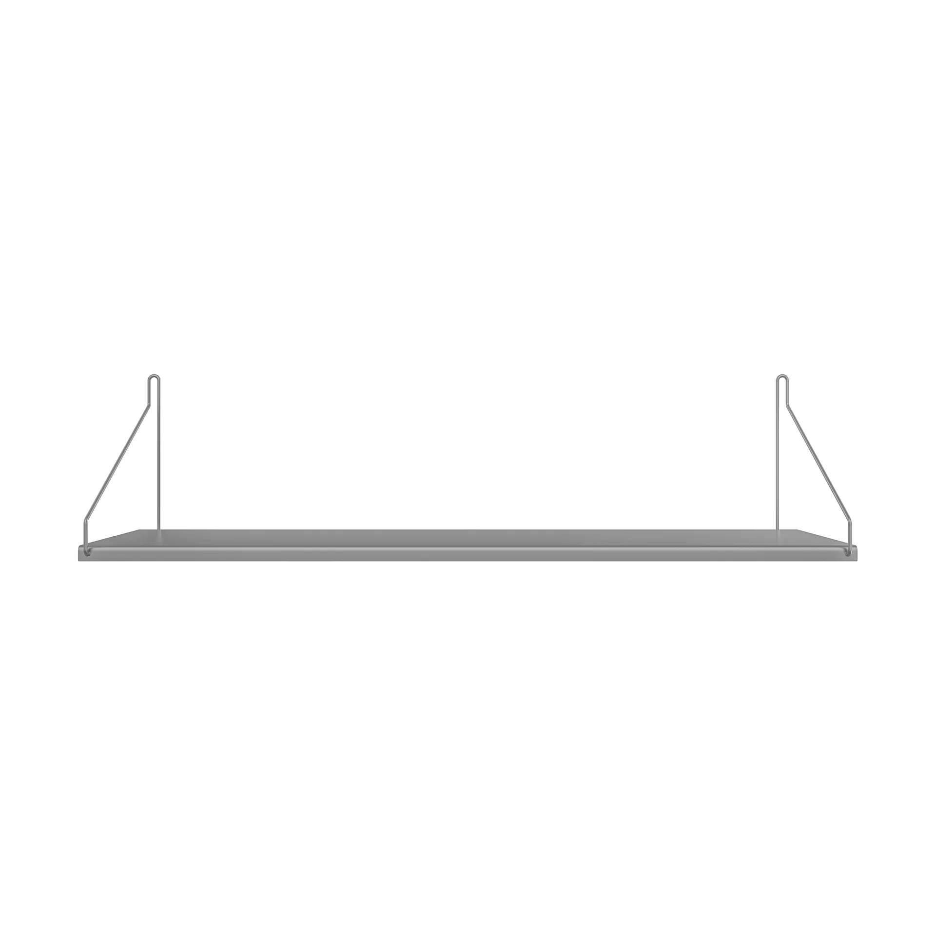 Estante de pared Single Shelf, Acero inoxidable, 80x20 cm FRAMA